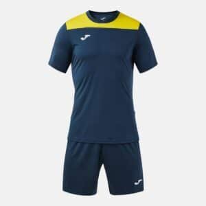 Ensemble maillot et short Set Phoenix III – Bleu marine / Jaune