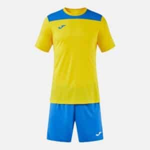 Ensemble maillot et short Set Phoenix III Royal – Jaune / Bleu roi