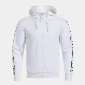 Veste sweat zippée à capuche Veste Capuche Icono Street – Blanc / Noir