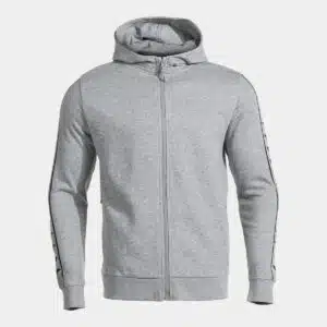 Veste sweat zippée à capuche Veste Capuche Icono Street – Gris clair / Noir