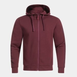 Veste sweat zippée à capuche Veste Capuche Icono Street – Bordeaux / Noir