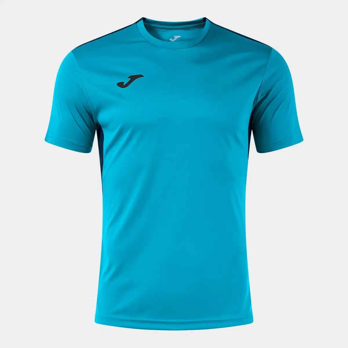 Maillot à manches courtes Winner IV – Turquoise fluo / Bleu marine