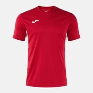Maillot à manches courtes Winner IV – Rouge / Blanc