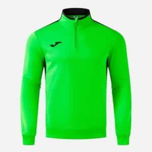 Sweat sans capuche Winner IV – Vert fluo / Noir