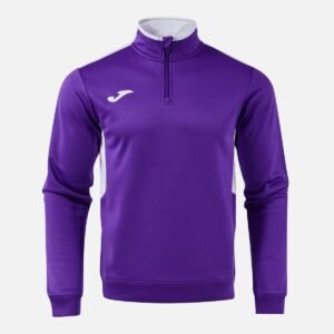 Sweat sans capuche Winner IV – Violet / Blanc