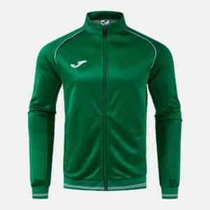 Veste sweat zippée Vintage Eco Retro – Vert / Gris