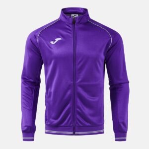 Veste sweat zippée Vintage Eco Retro – Violet / Gris