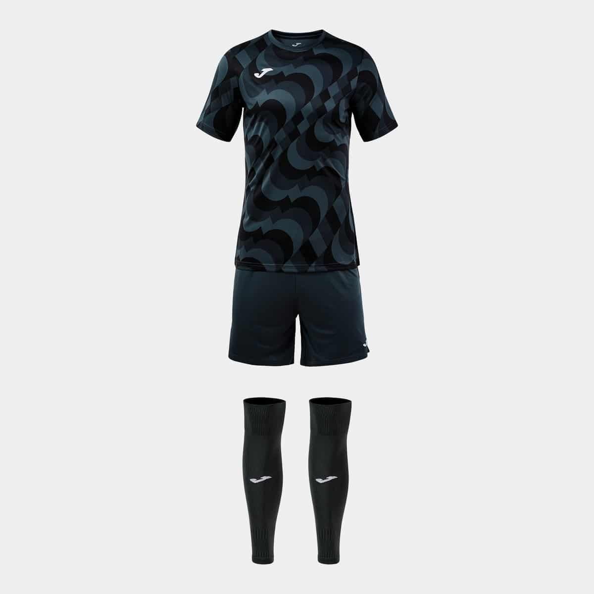 Ensemble maillot, short et chaussettes Set Area Antracita – Anthracite