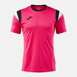 Maillot à manches courtes Terra – Fuchsia / Noir