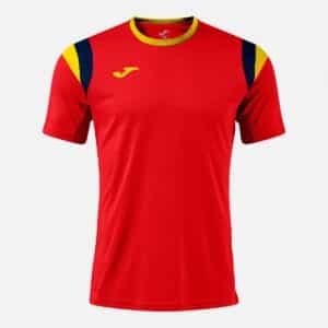 Maillot à manches courtes Terra – Rouge / Jaune
