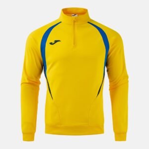 Sweat sans capuche Championship 20 Royal – Jaune / Bleu roi
