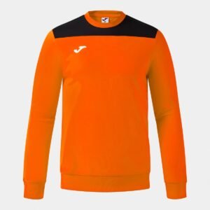 Sweat sans capuche Phoenix III – Orange / Noir