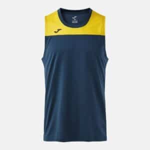 Débardeur Phoenix III – Bleu marine / Jaune