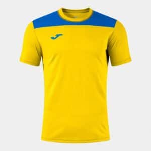 Maillot à manches courtes Phoenix III Royal – Jaune / Bleu roi