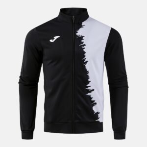 Veste sweat zippée Picasho – Noir / Blanc