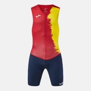 Combinaison sportive Mono Picasho – Rouge / Jaune