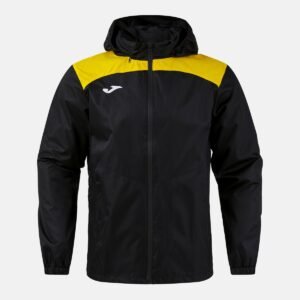 Veste imperméable Glacier – Noir / Jaune