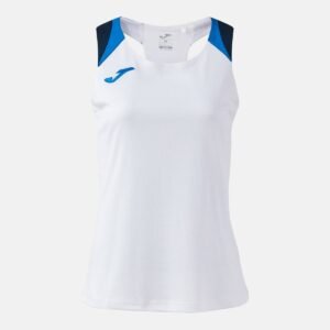 Débardeur Tirantes Terra Royal – Blanc / Bleu roi