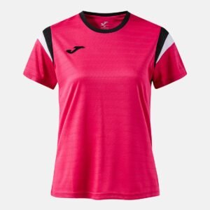 Maillot à manches courtes Terra – Fuchsia / Noir