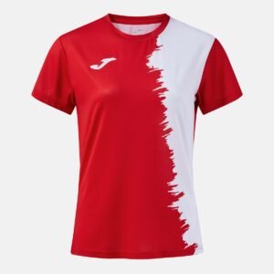 Maillot à manches courtes Picasho – Rouge / Blanc