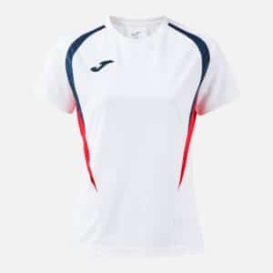 Maillot à manches courtes Championship 20 – Blanc / Bleu marine