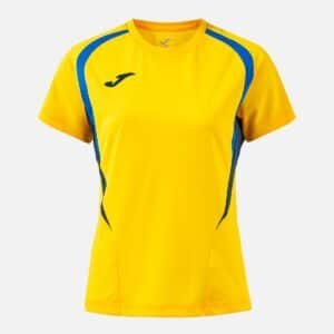 Maillot à manches courtes Championship 20 Royal – Jaune / Bleu roi