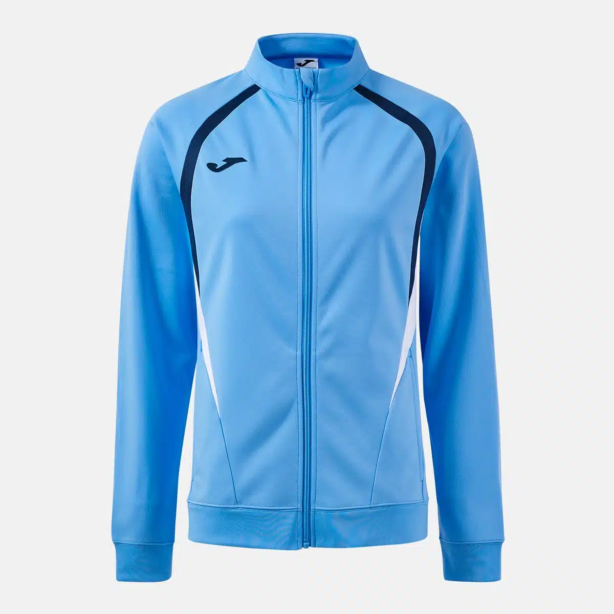 Veste sweat zippée Championship 20 – Bleu ciel / Camel
