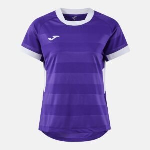 Maillot à manches courtes Toletum VII – Violet / Blanc
